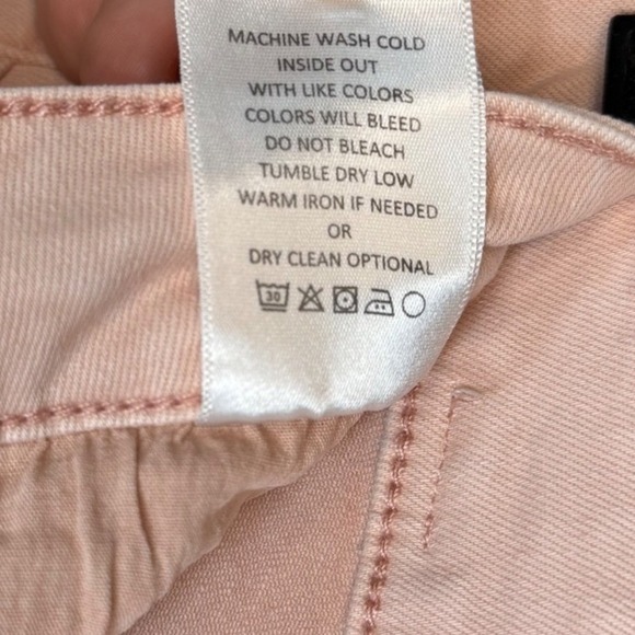 Altar'd State Mid Rise Flare Jeans, Dusty Pink, Size 28 - Picture 11 of 11